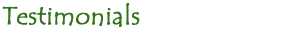 Testimonials